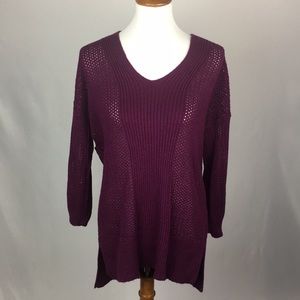 Wine Color Sweater
